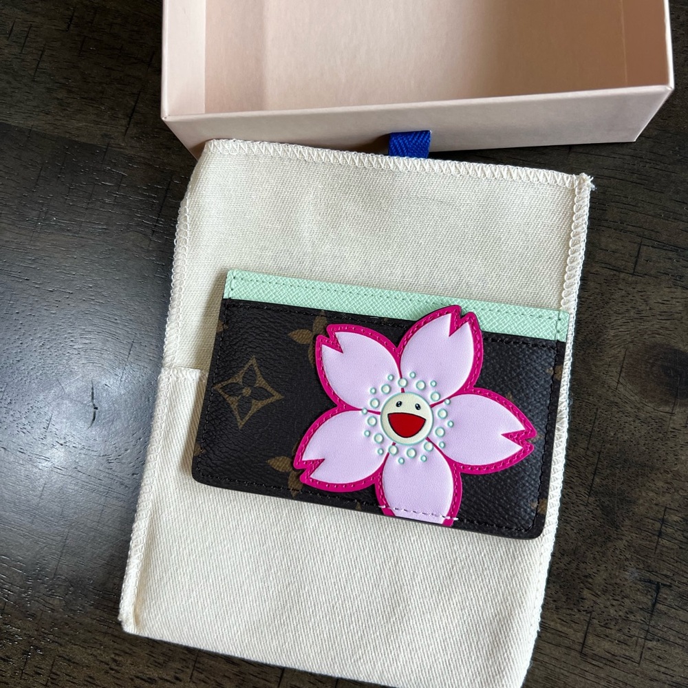 Louis Vuitton x Murakami Cherry Blossom Card Holder